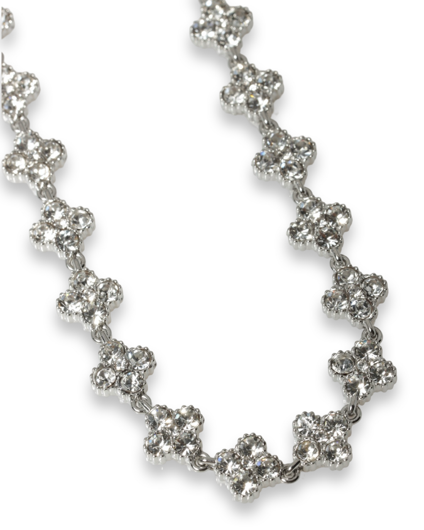 Clover diamond ketting