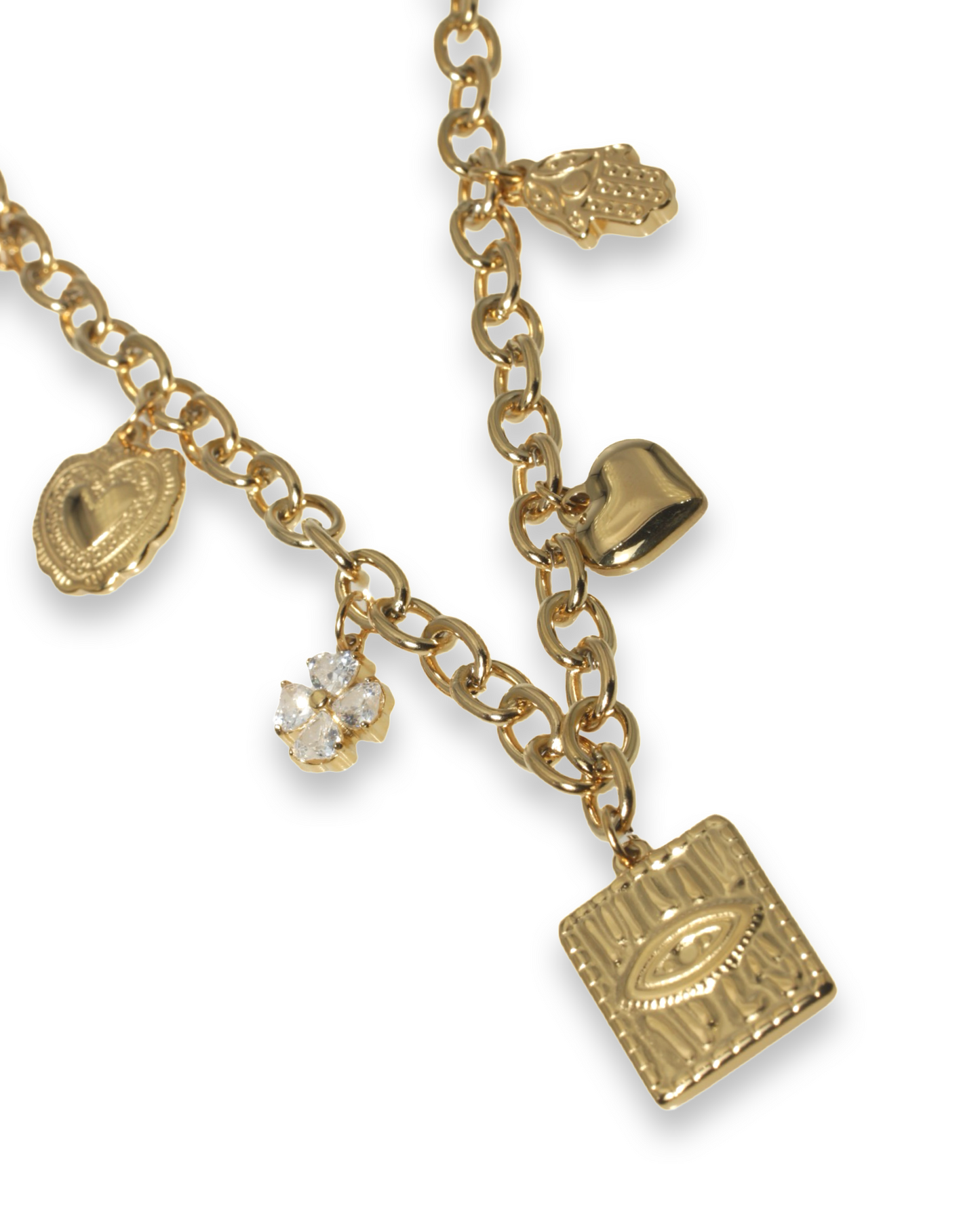 Eye charm ketting