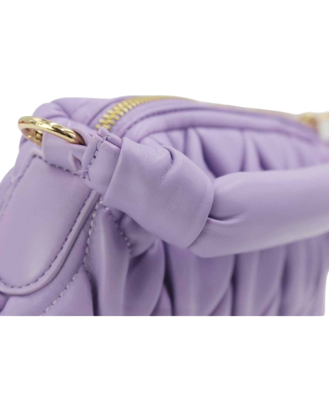 Puffer tas met draagketting
