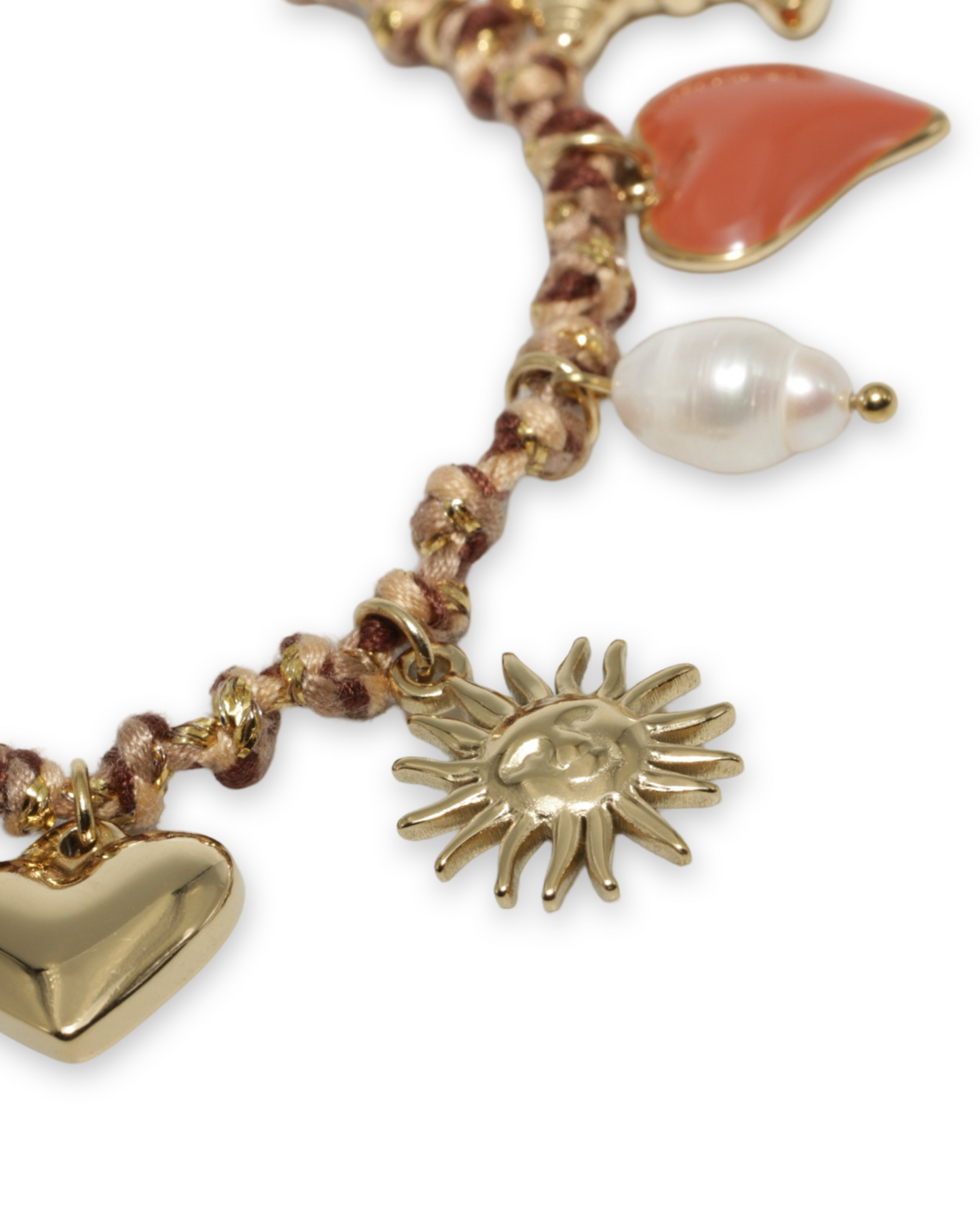 Multi charm armband
