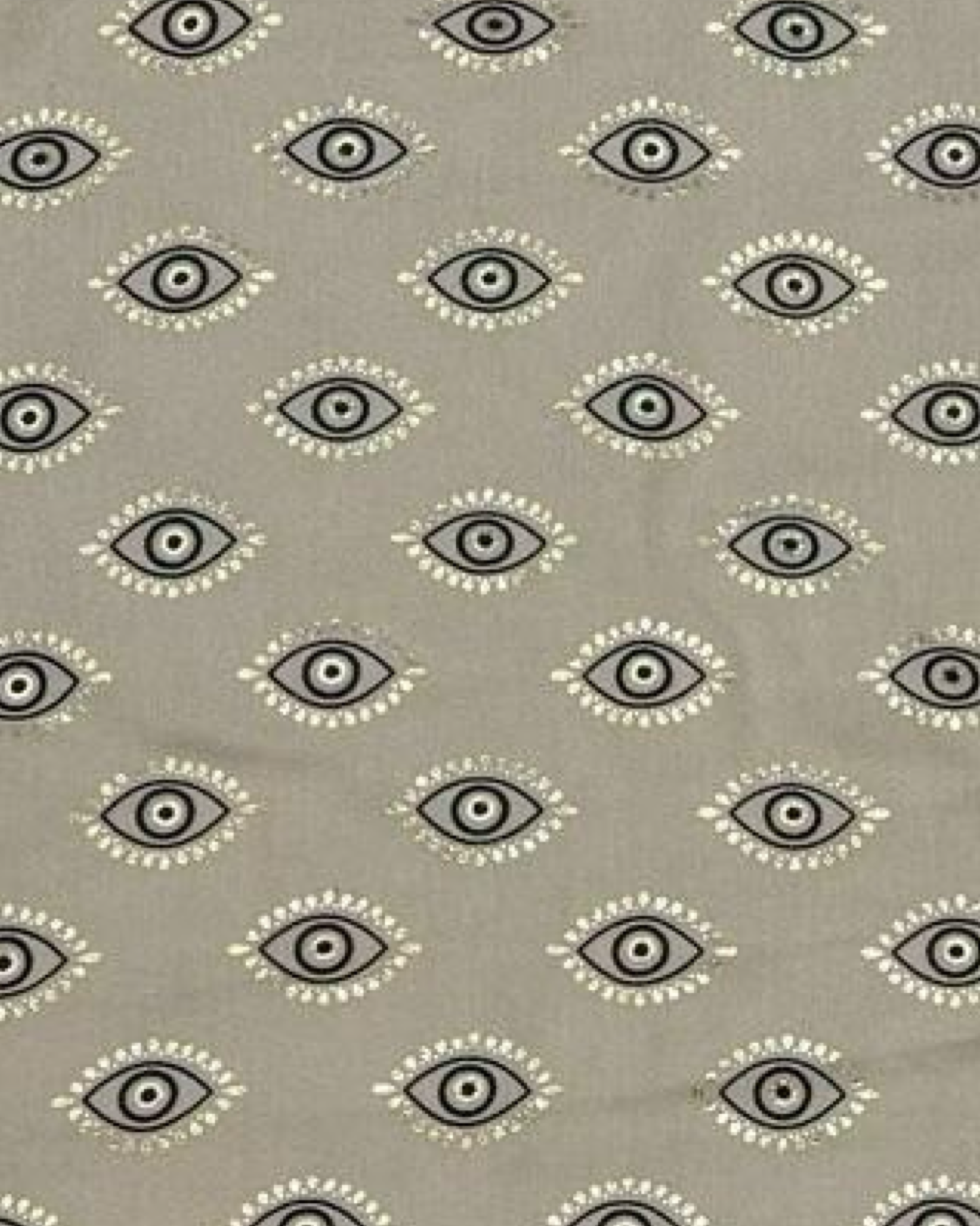 Wintersjaal Golden eye - Beige