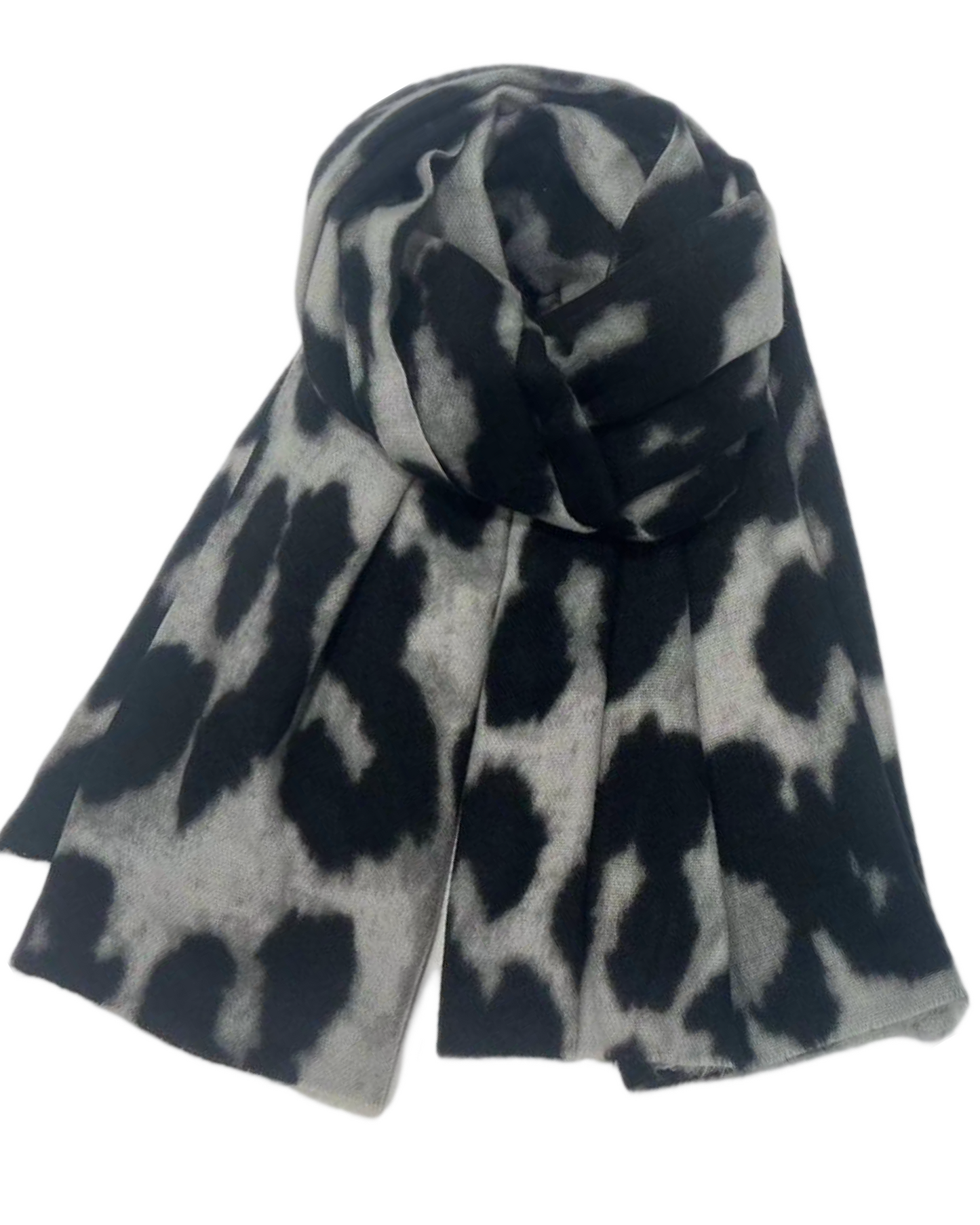 Wintersjaal Big leo - Black/Grey