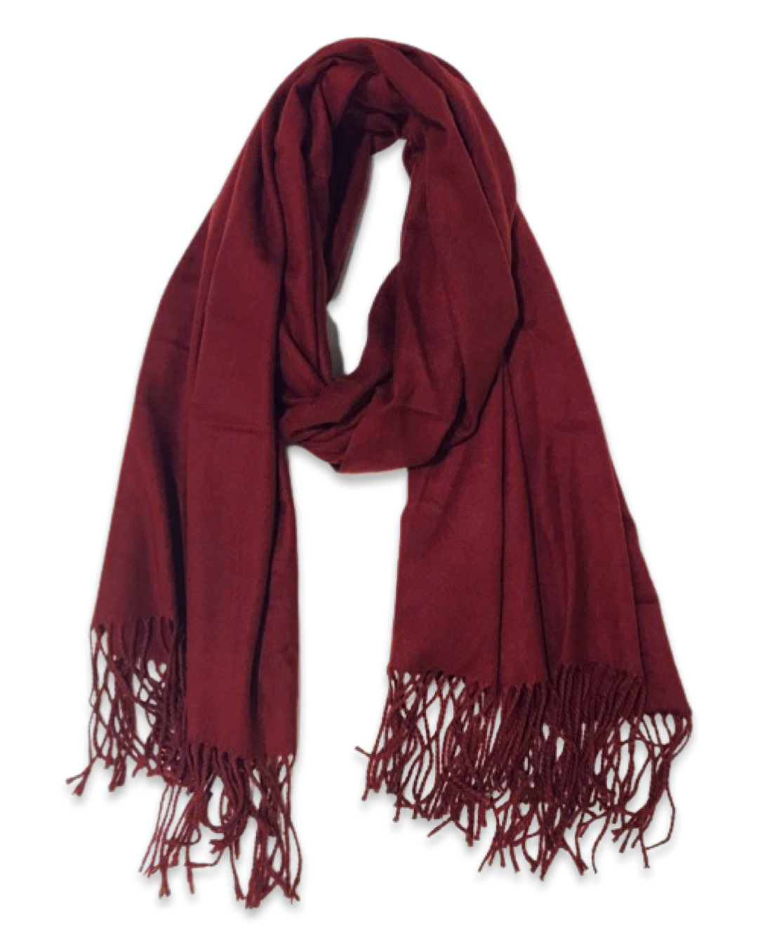 Soft cashmere sjaal - Bordeaux