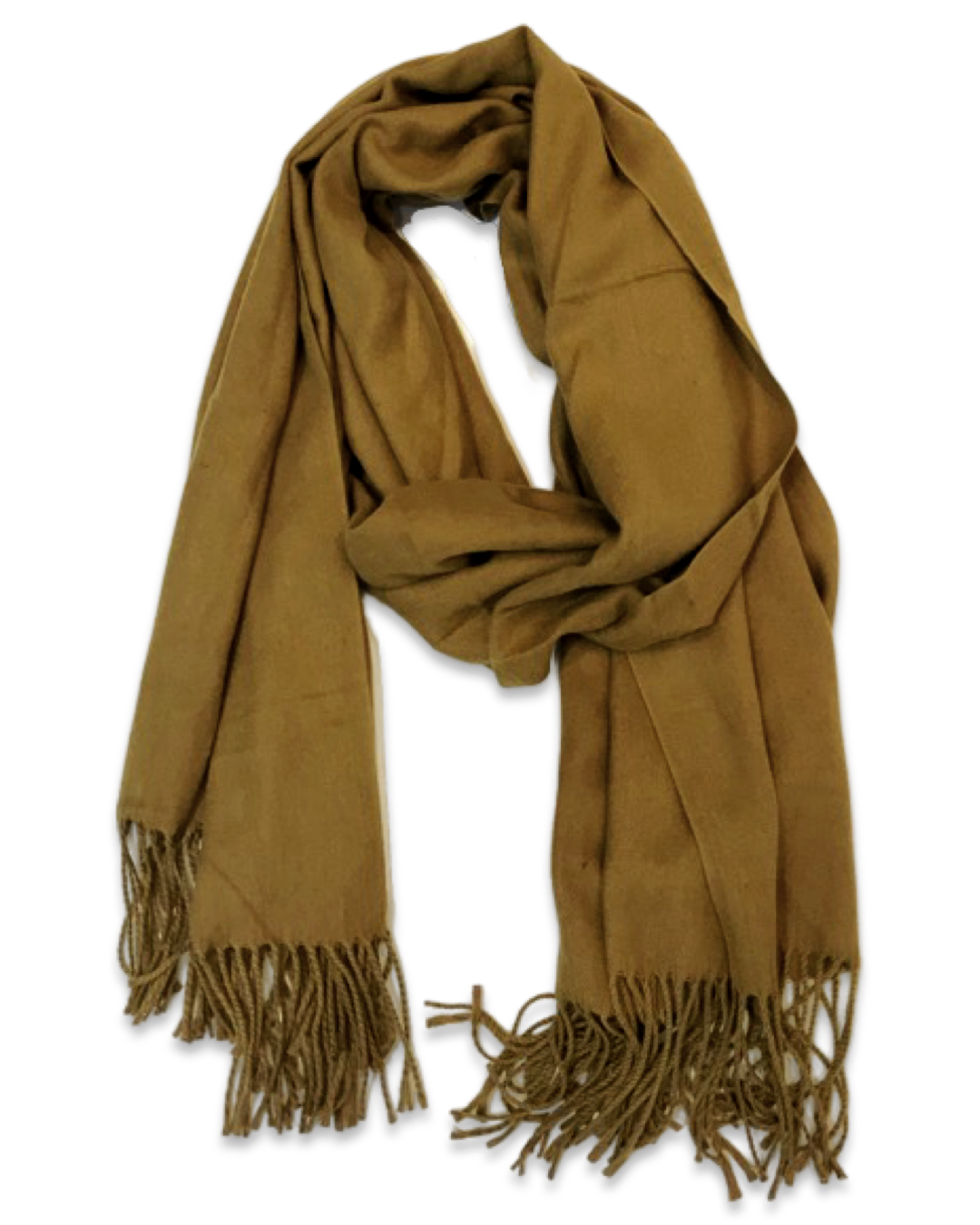 Soft cashmere sjaal - Dark ginger