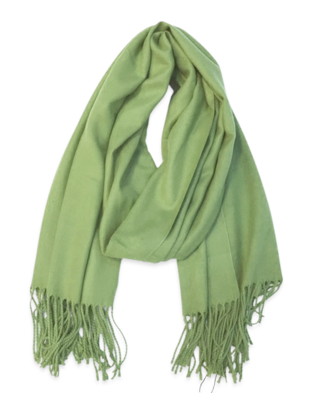 Soft cashmere sjaal - Fruit green