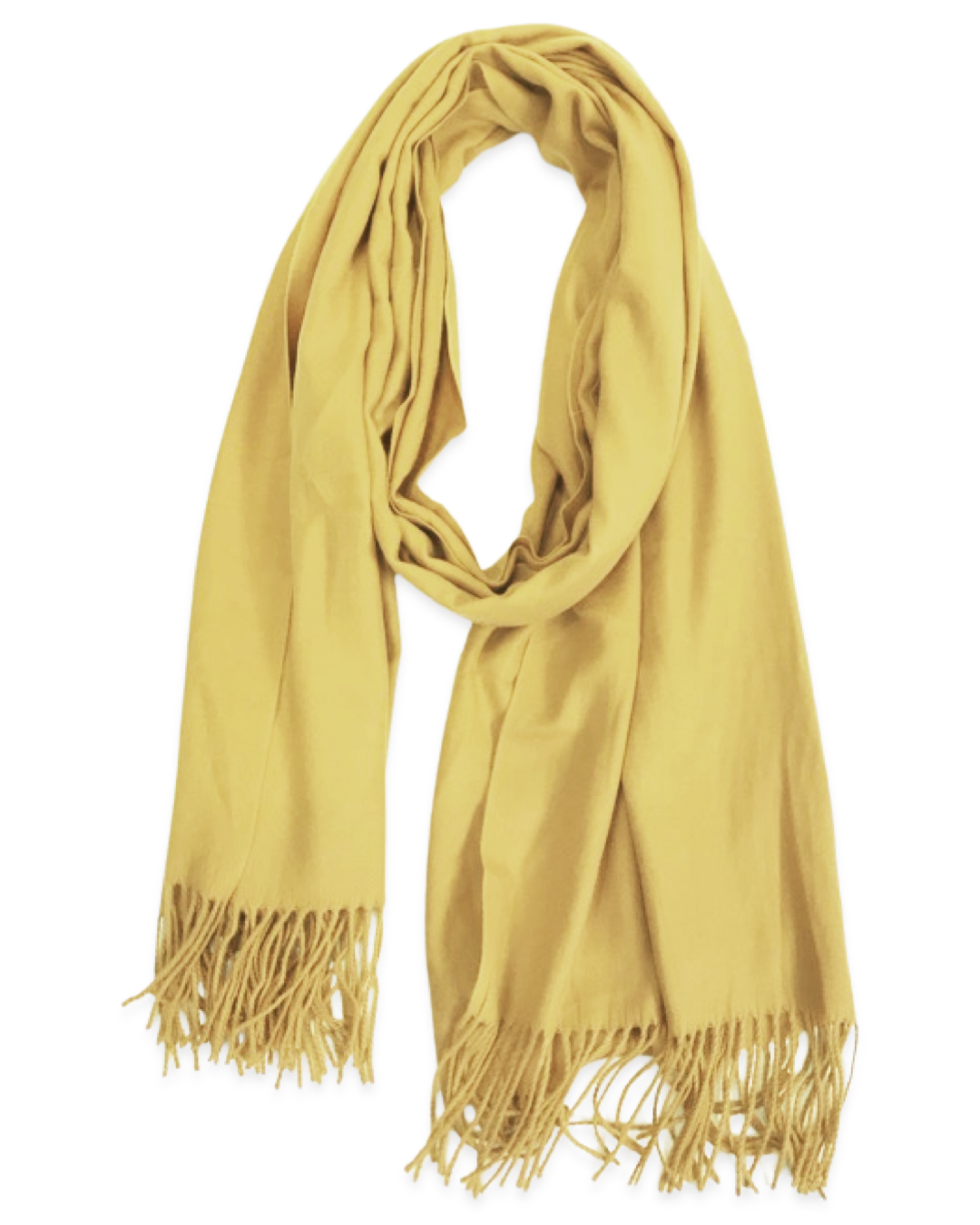 Soft cashmere sjaal - Light yellow