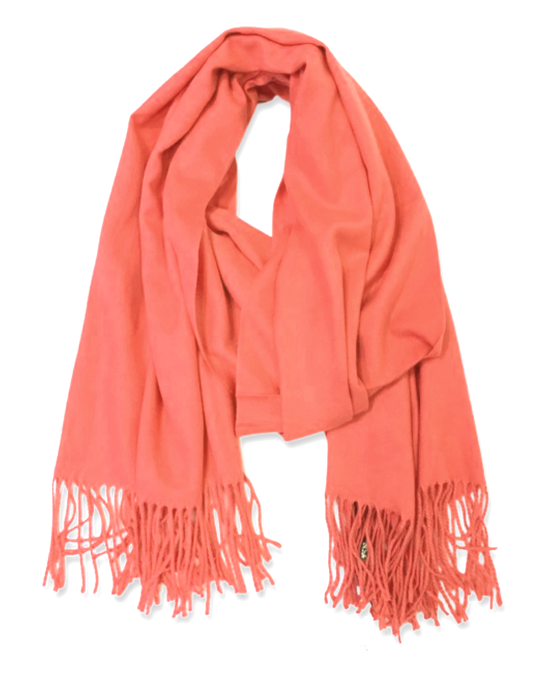 Soft cashmere sjaal - Watermelon