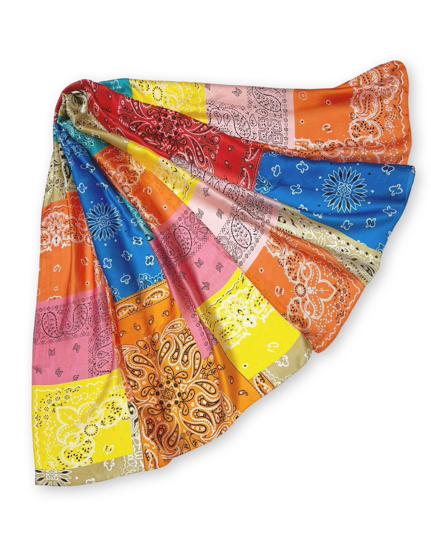 Cowboy sjaal silky - Red