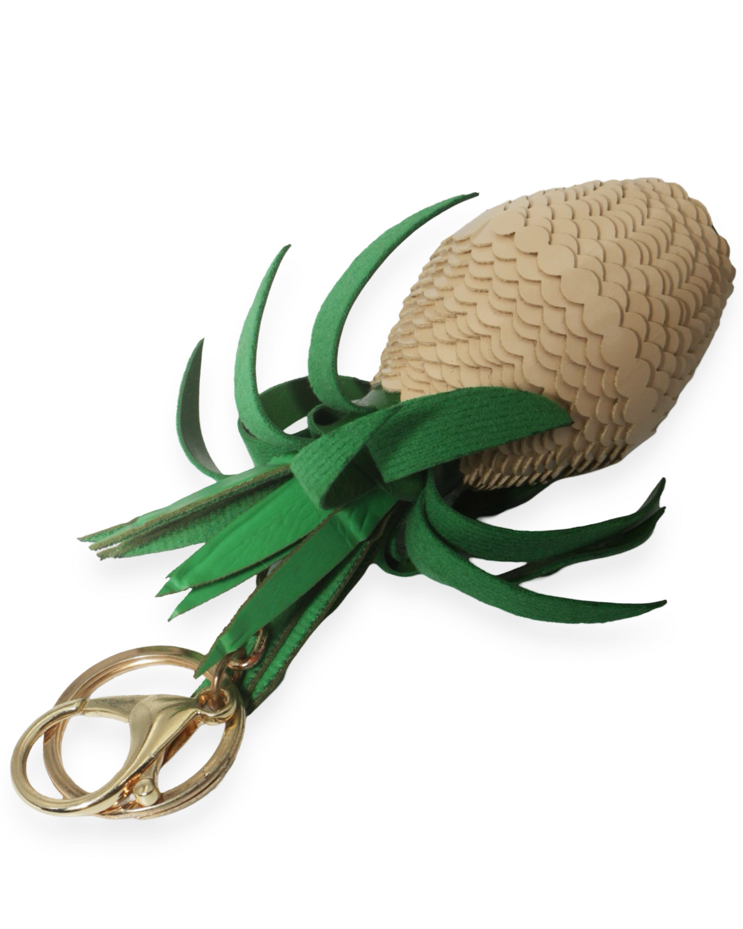 Pineapple bag charm