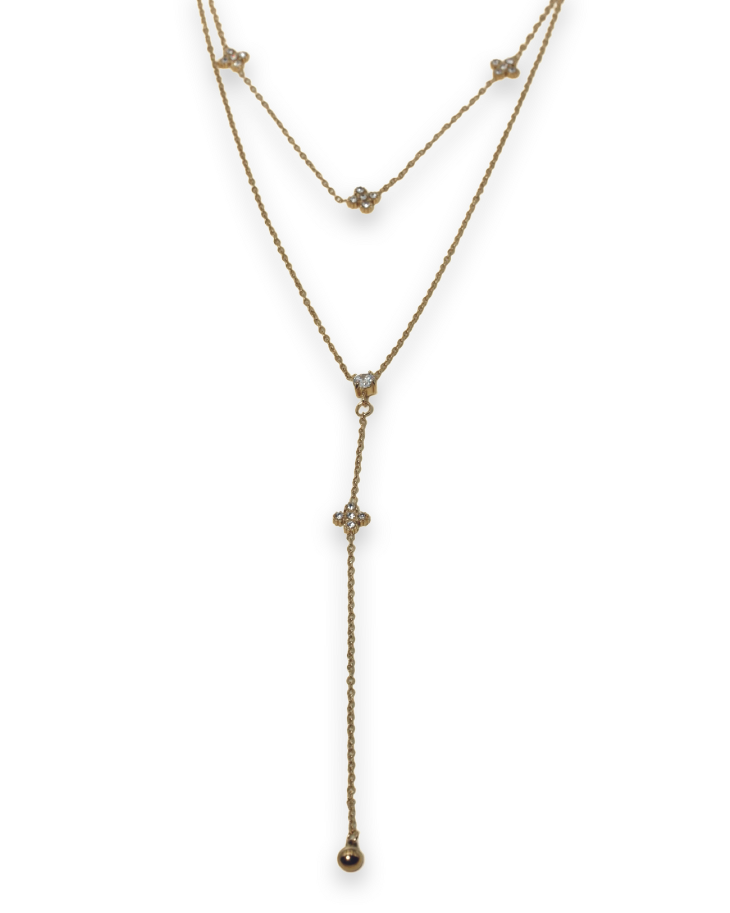 Clover drop ketting