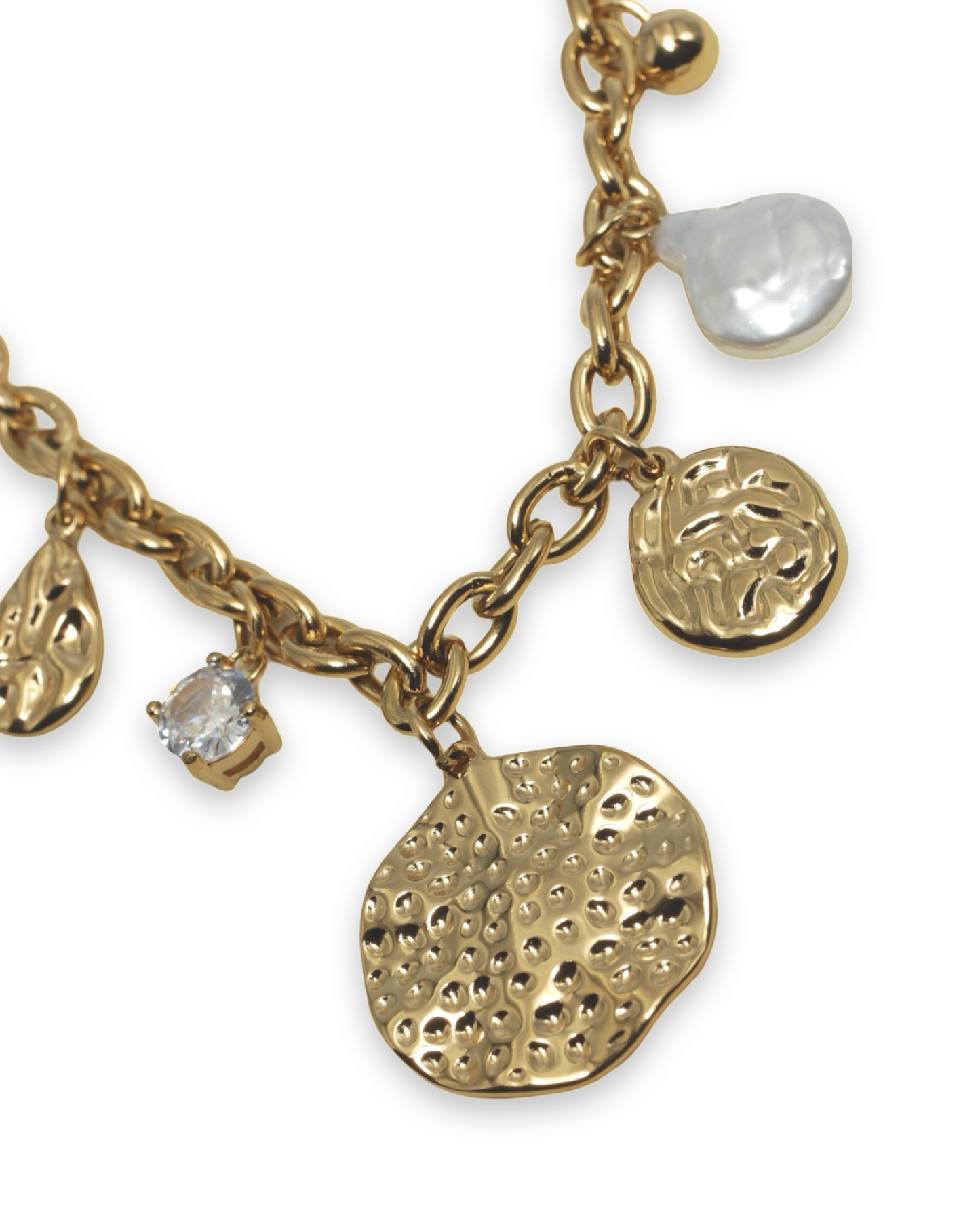 Coin charm ketting