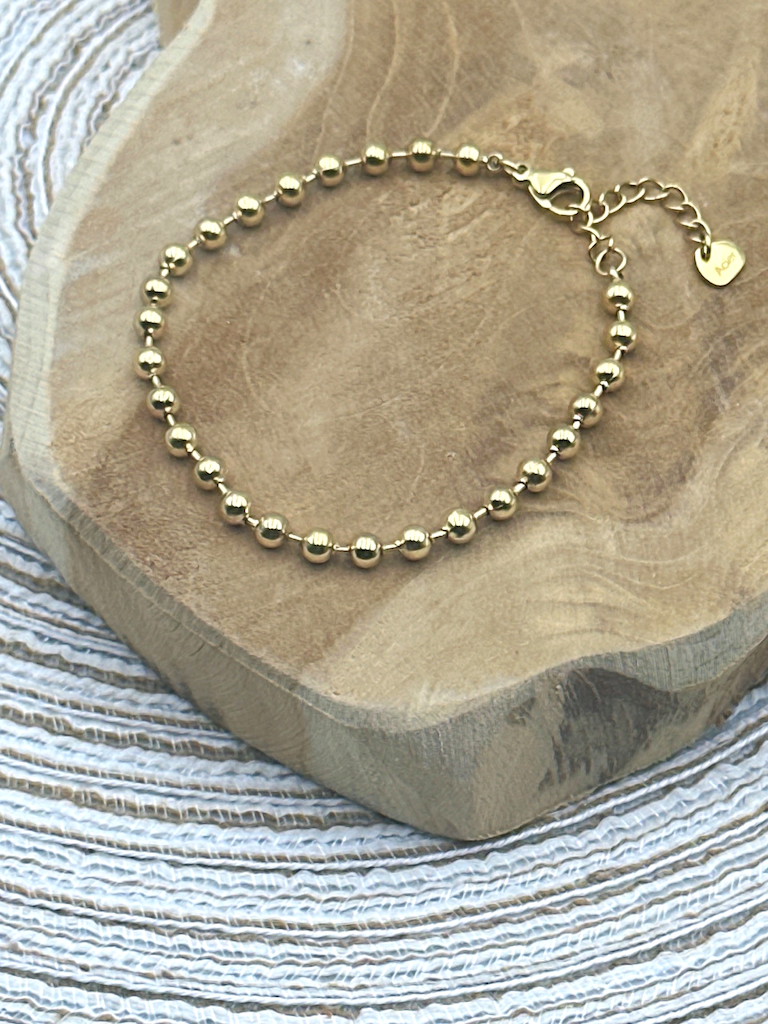 Ball & chain armband