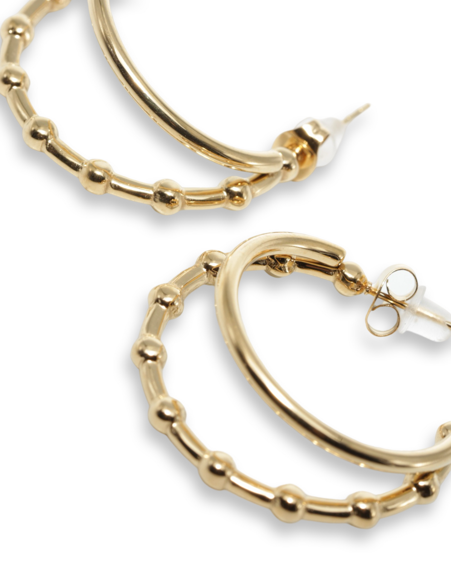 Double take oorbellen