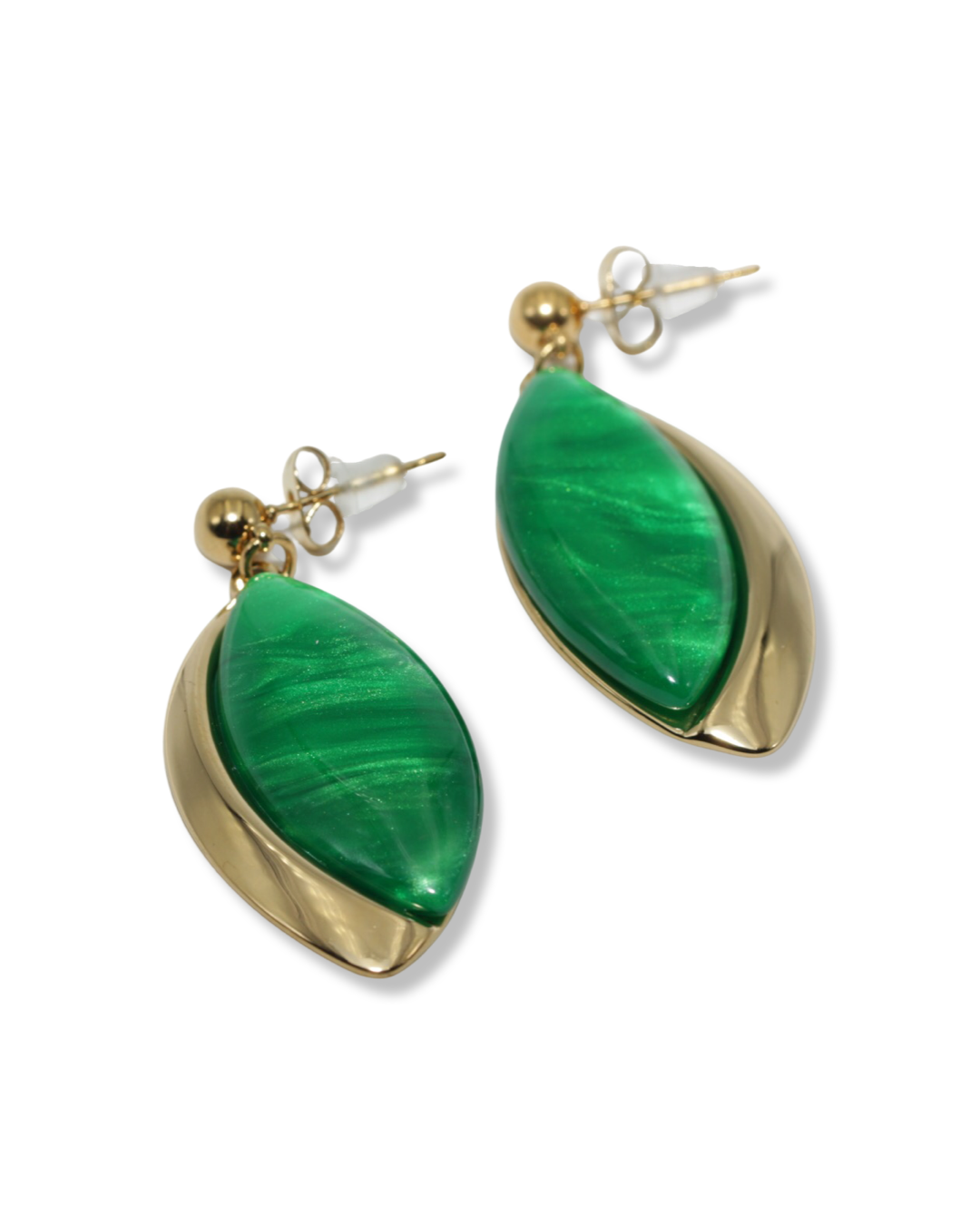 Green envie oorbellen