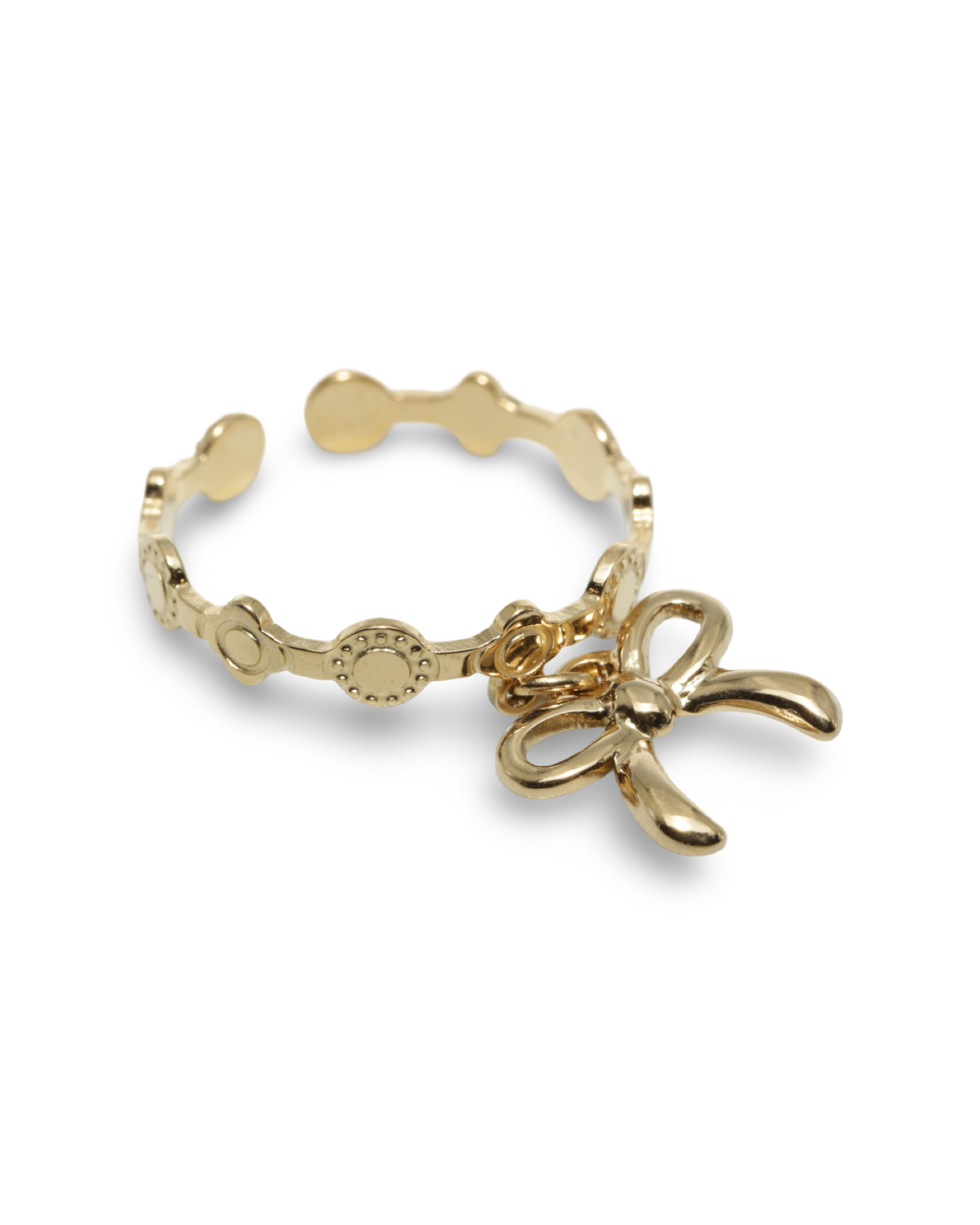 Mini bow ring