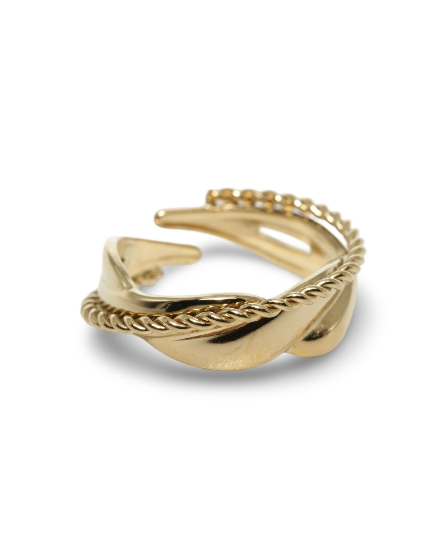 Chain twist ring