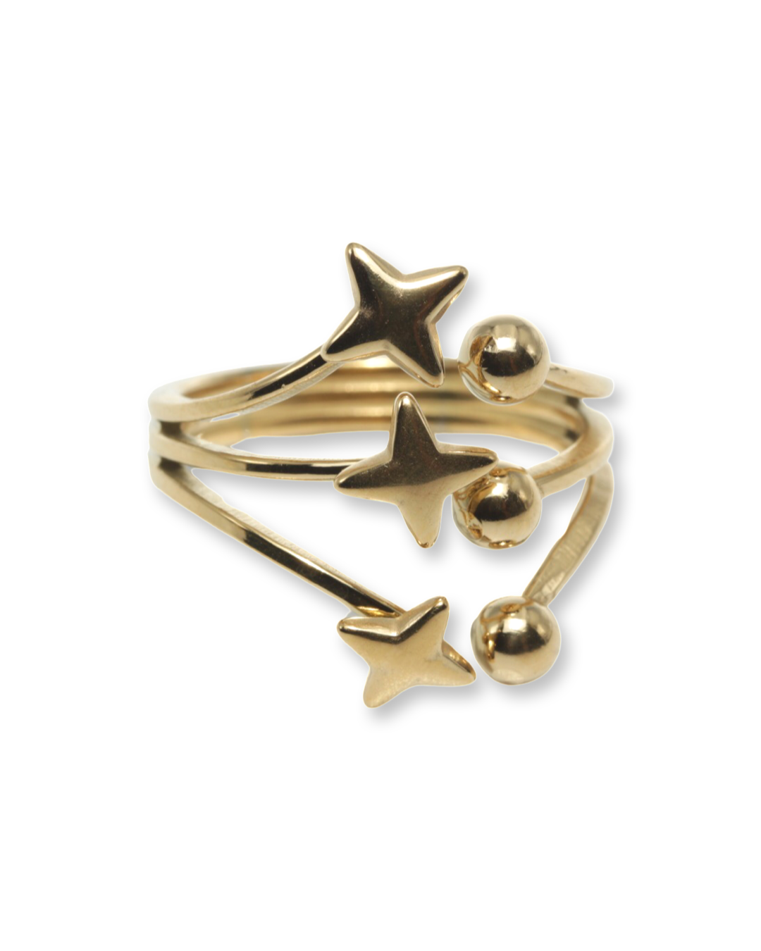 Magic stars ring