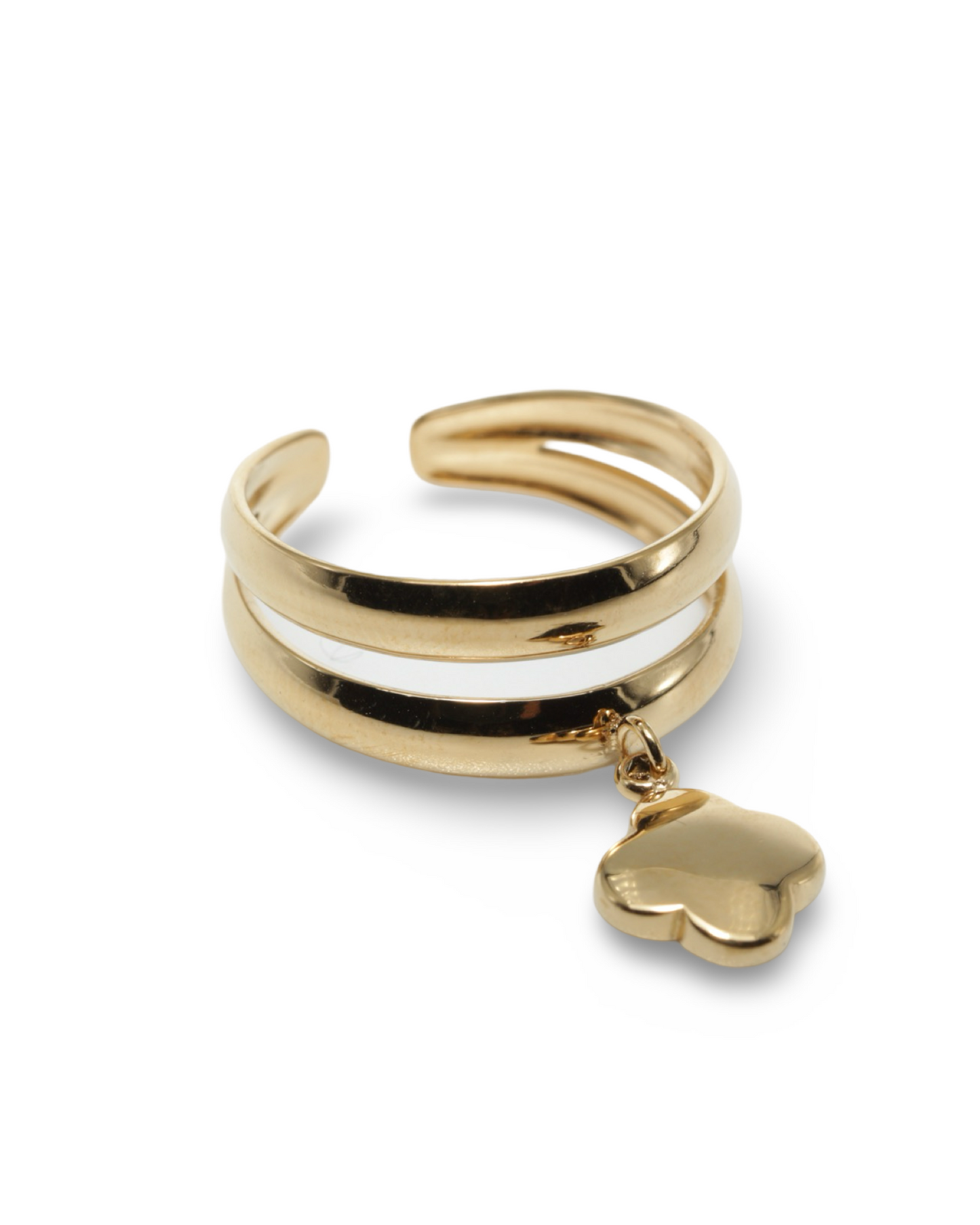 Clover double ring