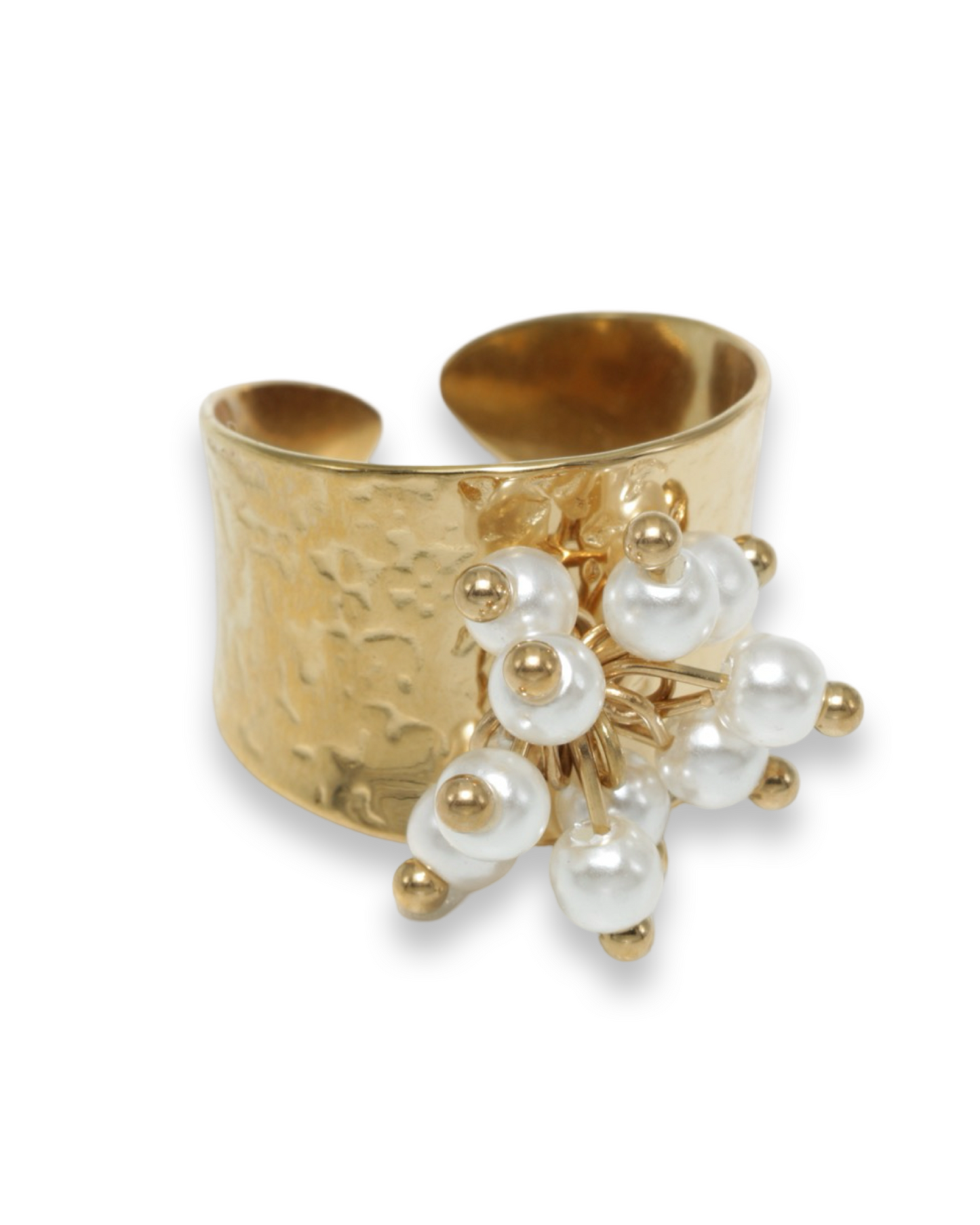 Multi pearl ring