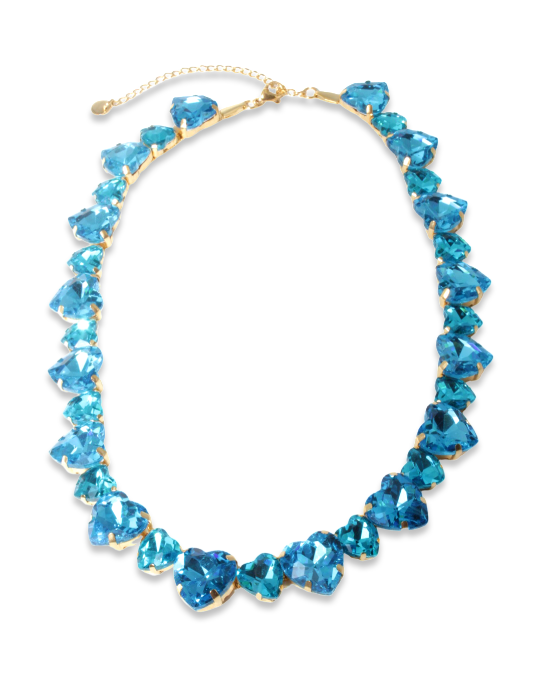 Heart of bling ketting