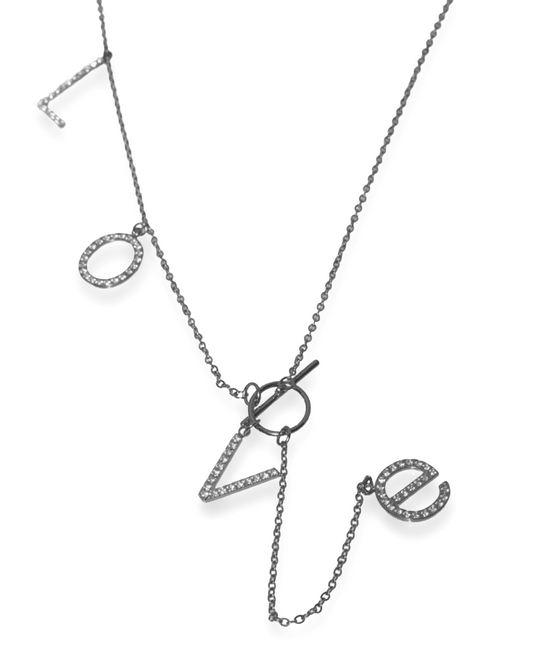 LOVE bling ketting