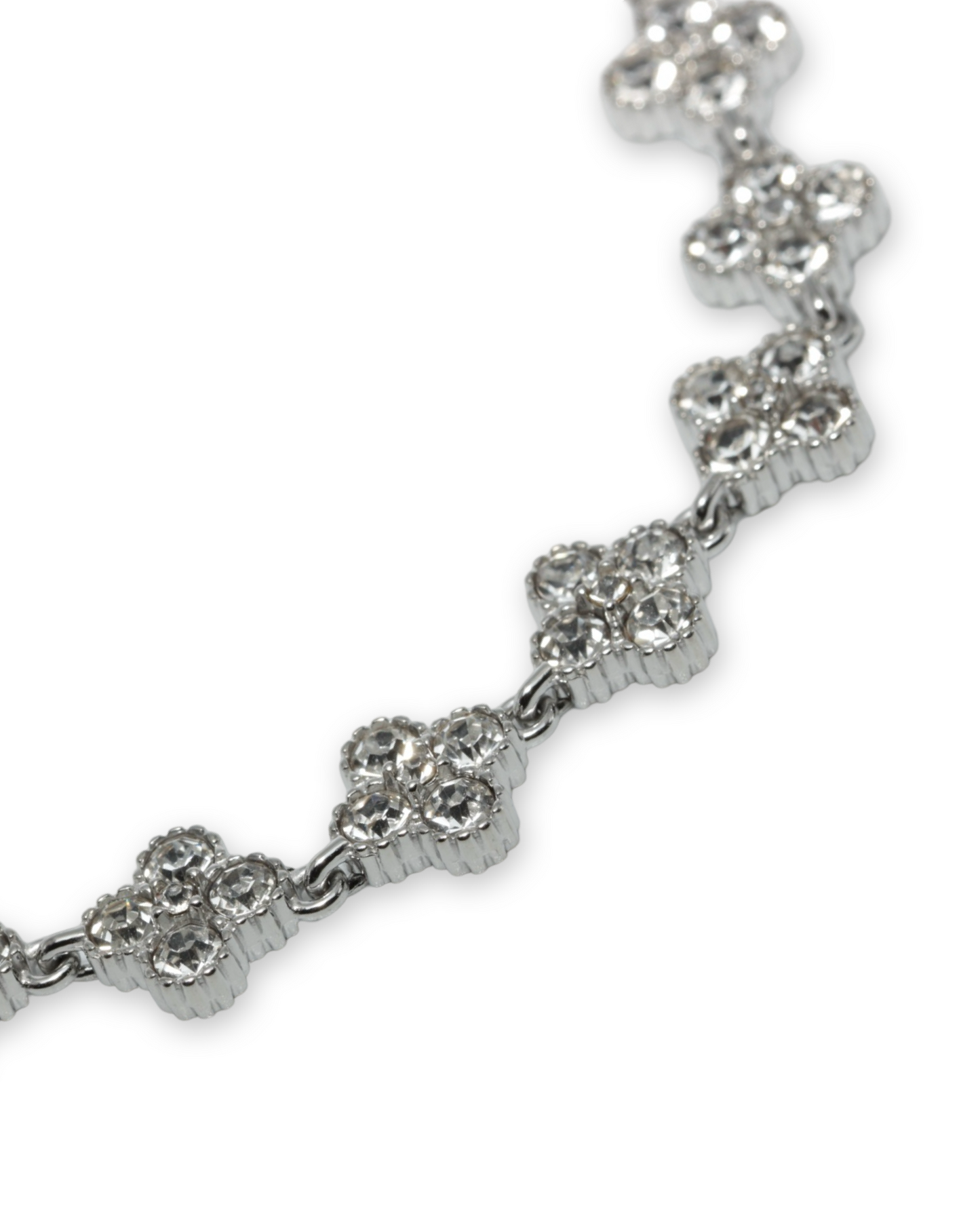Clover diamond armband