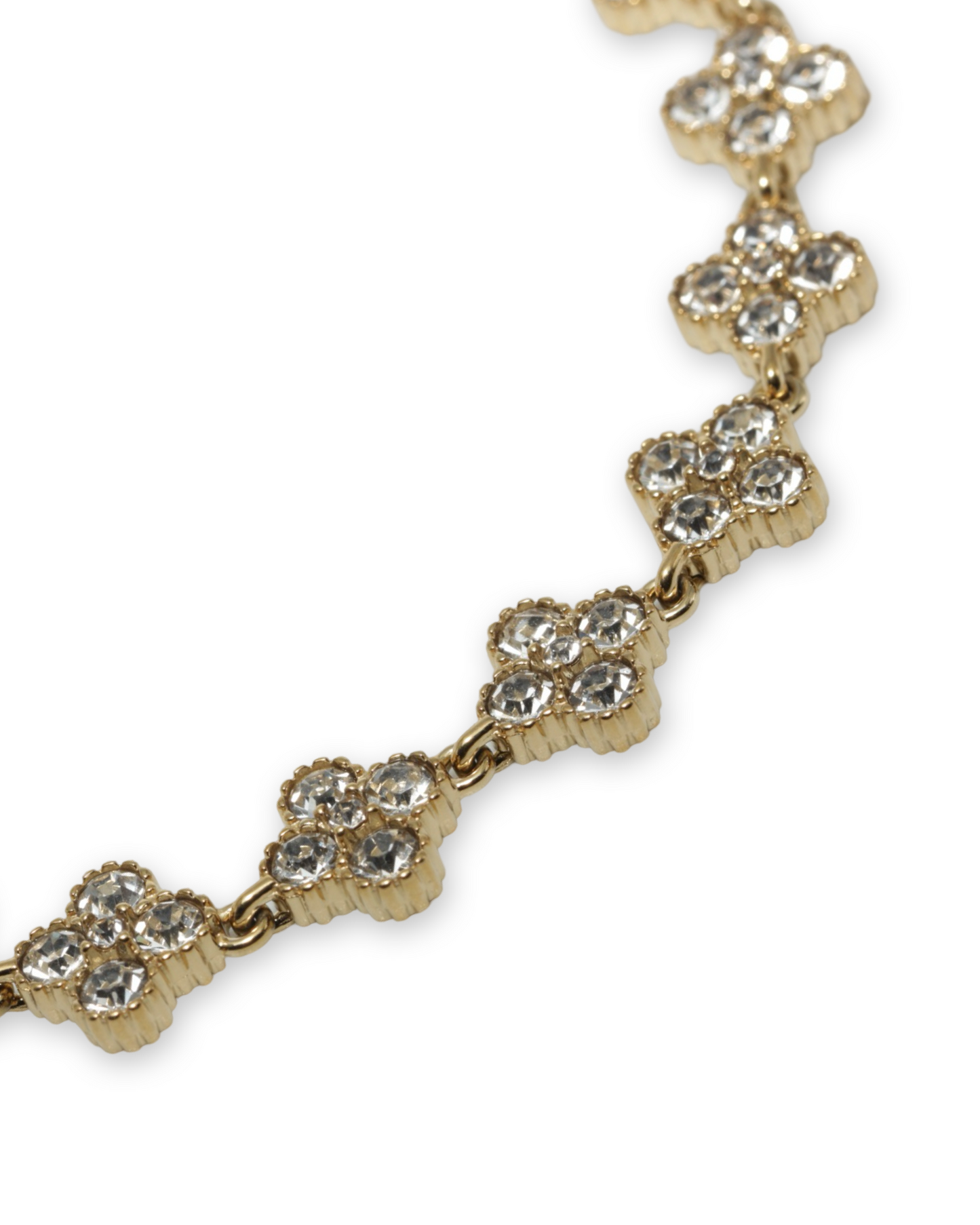 Clover diamond armband