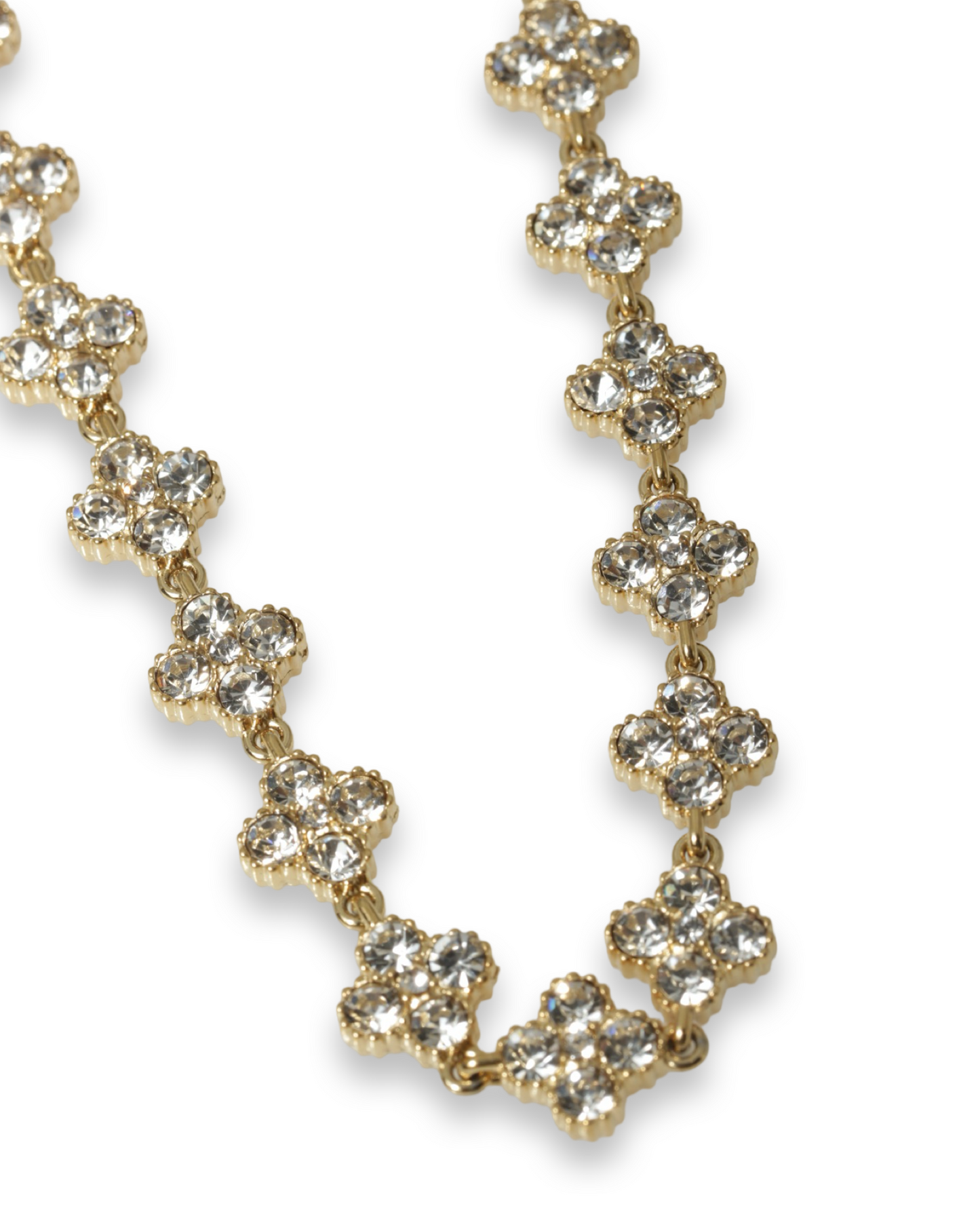 Clover diamond ketting