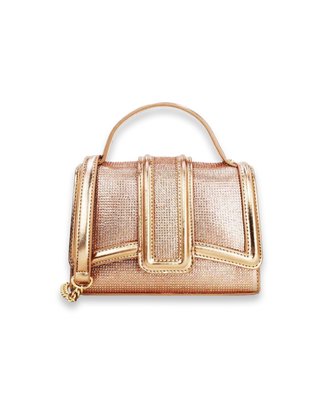 Vintage style strass mini tas