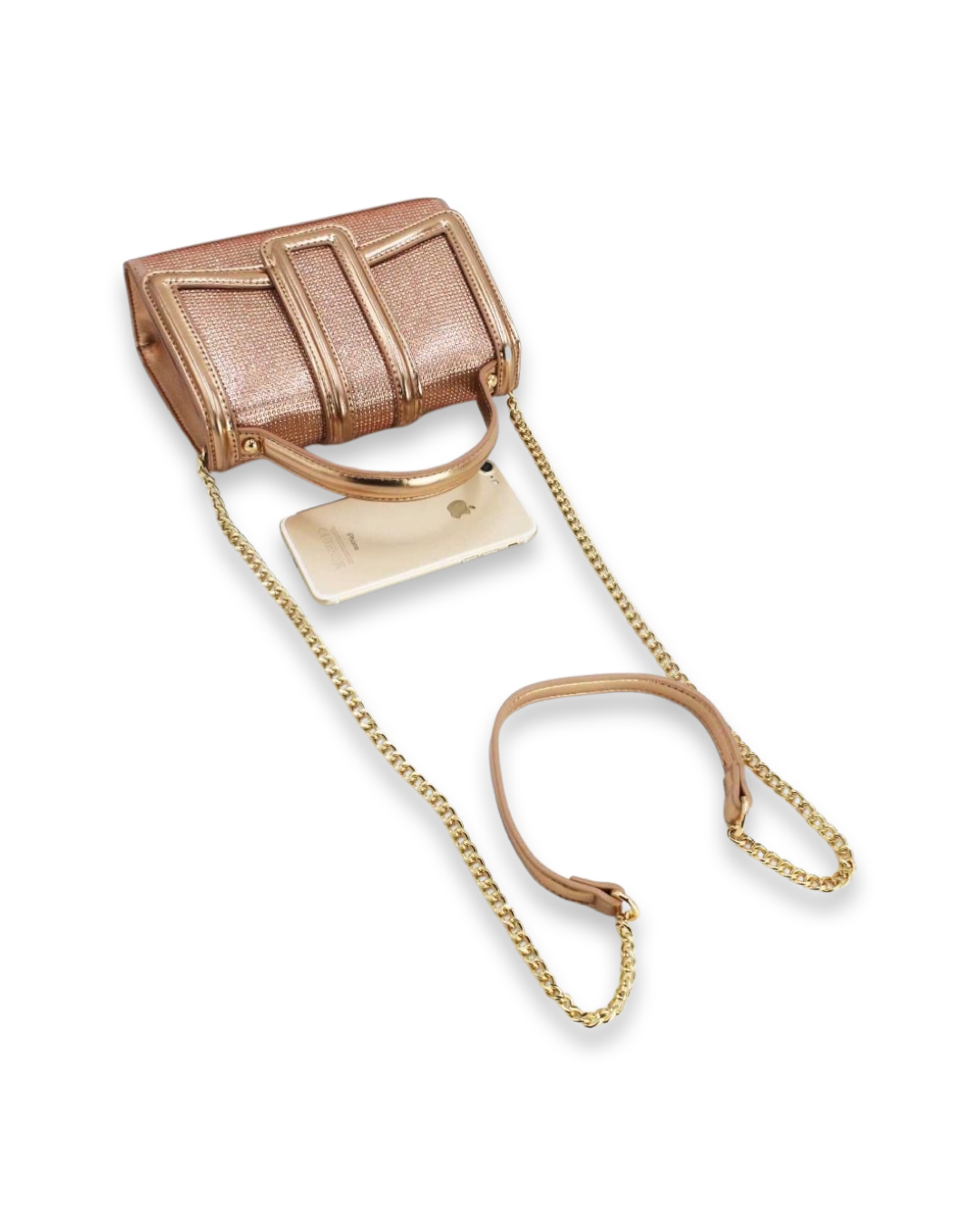 Vintage style strass mini tas