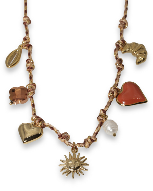 Multi charm ketting