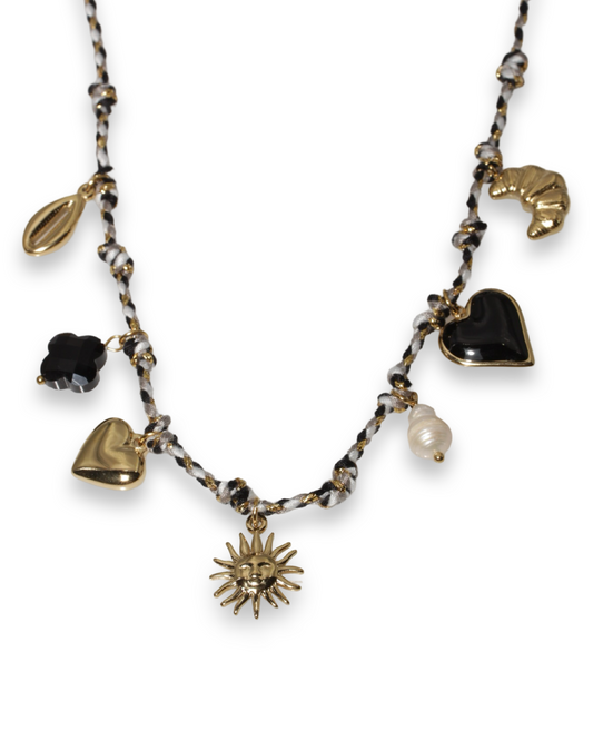 Multi charm ketting