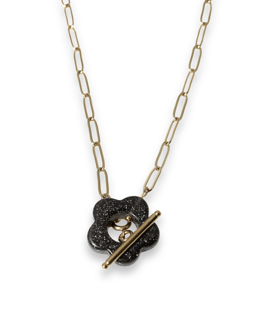 Flower sparkle ketting