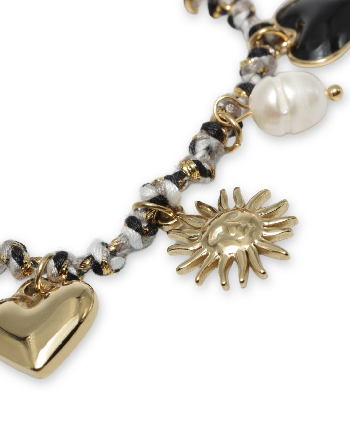 Multi charm armband