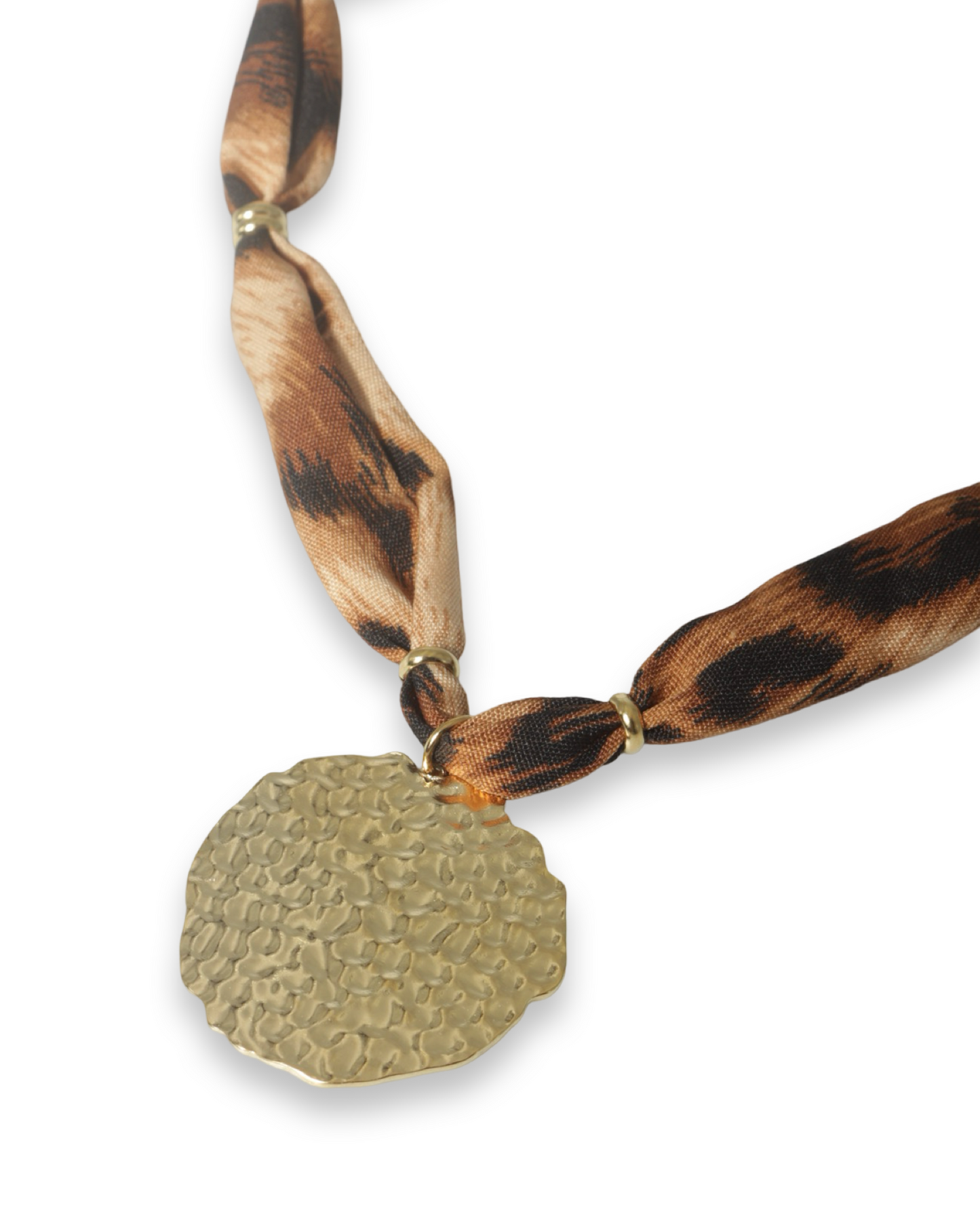 Leo circle ketting