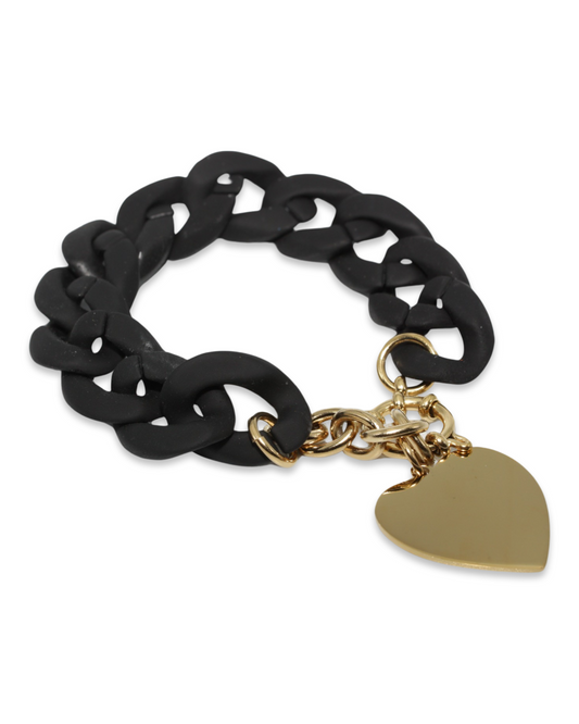 Chain heart armband