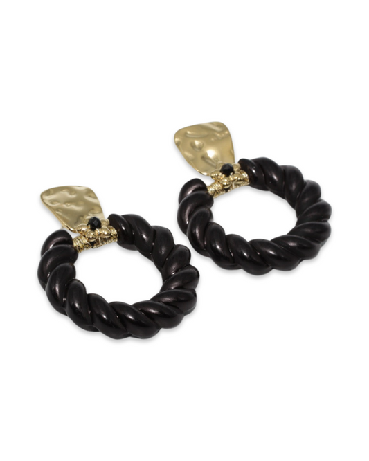 Wreath oorbellen
