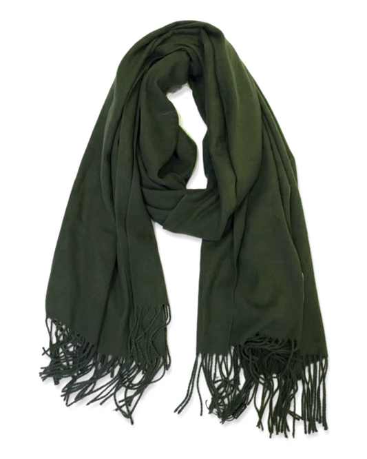 Soft cashmere sjaal - Khaki