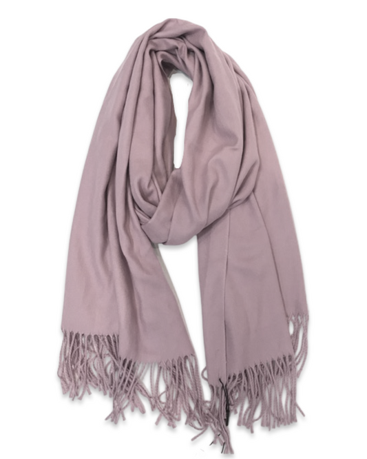 Soft cashmere sjaal - Red bean paste