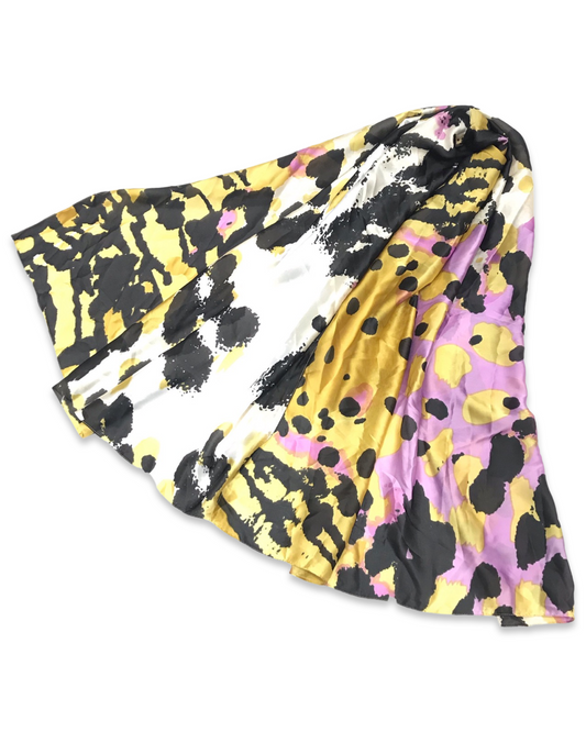 Leo sjaal silky - Yellow