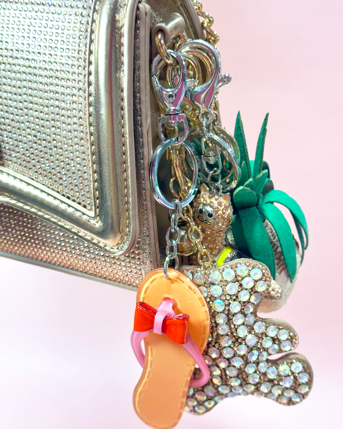 Alpaca bag charm