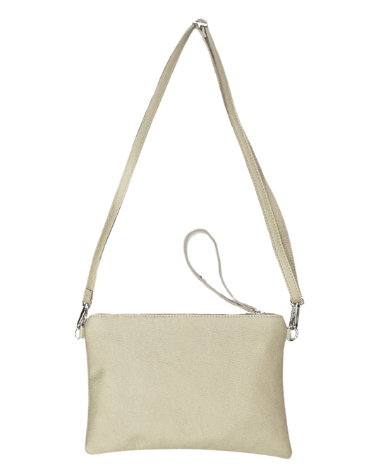 Crossbody tas leer