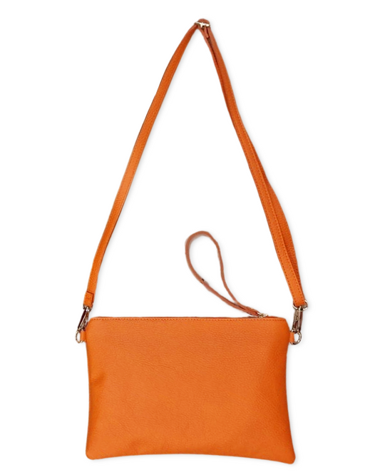 Crossbody tas leer