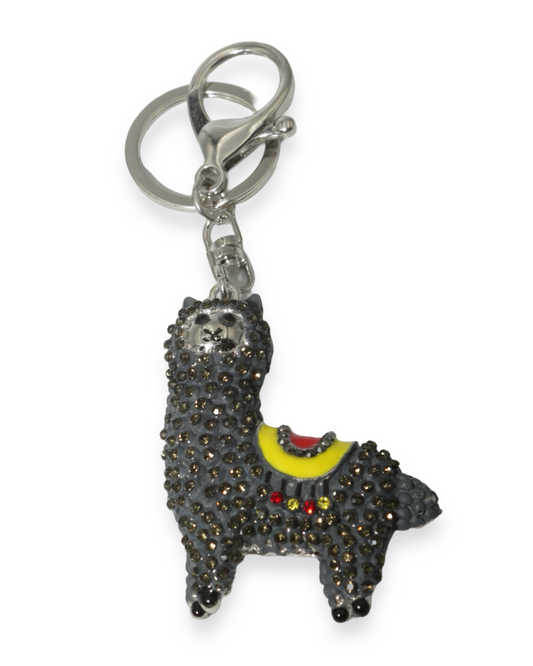 Alpaca bag charm