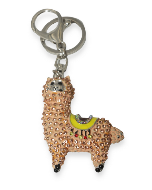 Alpaca bag charm
