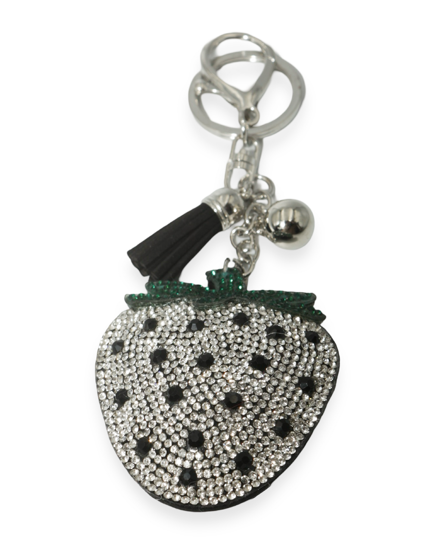 Strawberry bag charm