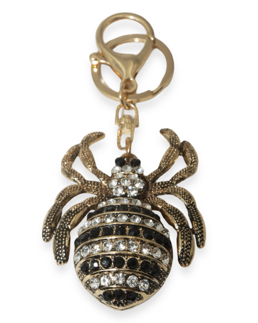 Spider bag charm