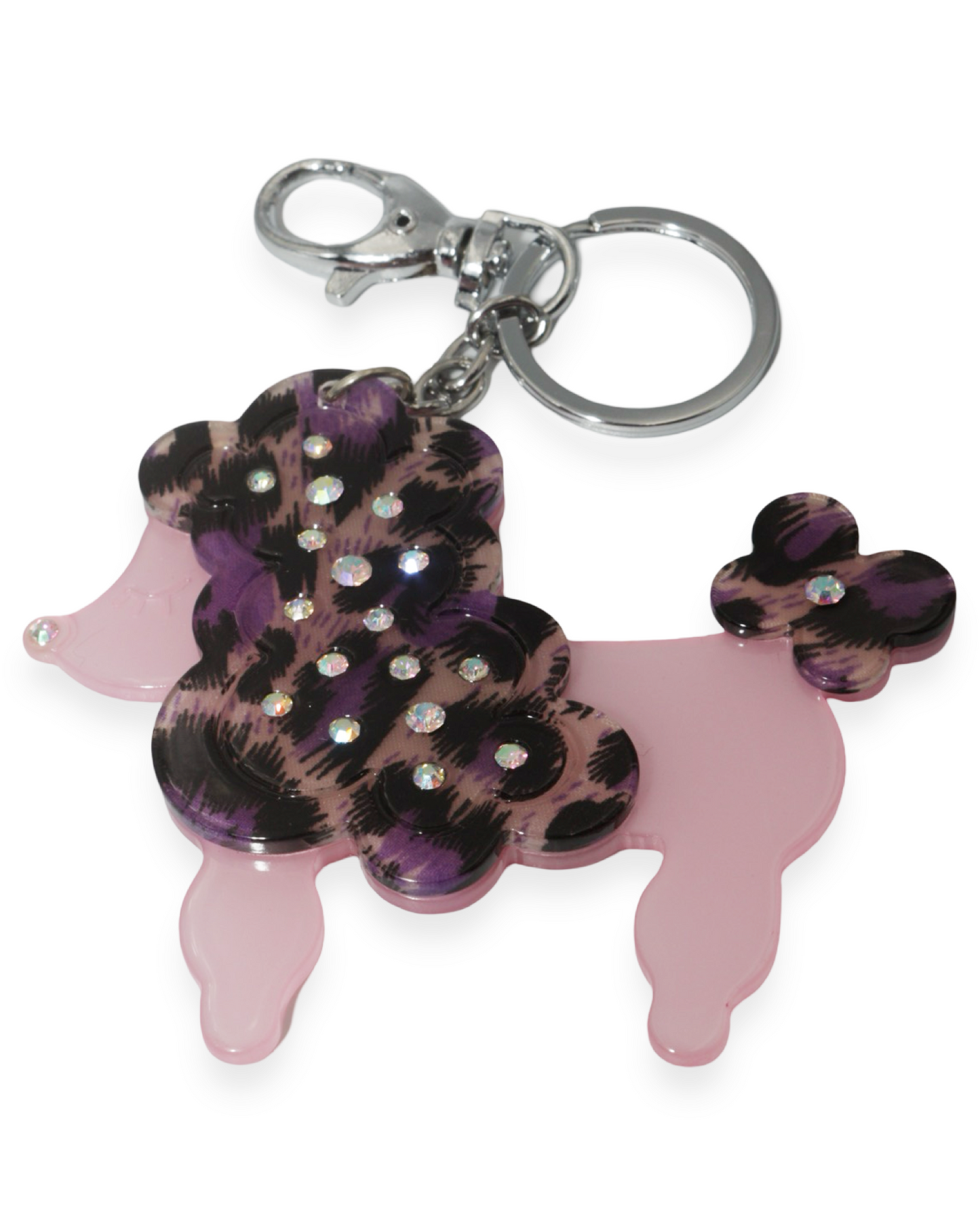 Poedel bag charm