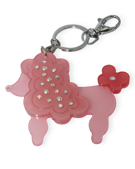 Poedel bag charm