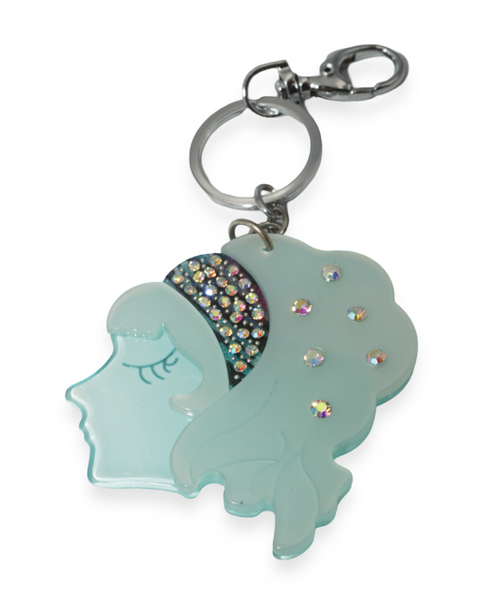 Girly bag charm